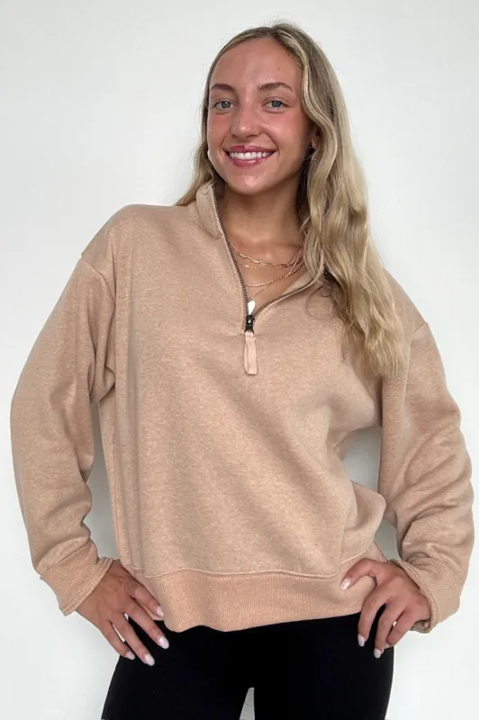 Haven Half Zip Pullover sold by Madison + Mallory