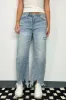 Isabele High Rise Slouchy Barrel Jeans - FINL SALE sold by Madison + Mallory