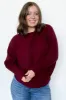 Corina Ribbed Boat Neck Knit Sweater - FINAL SALE sold by Madison + Mallory