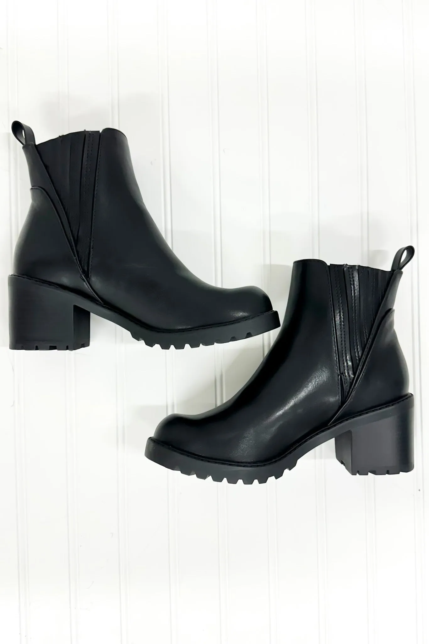 Sayler Faux Leather Platform Chelsea Boots - FINAL SALE sold by Madison + Mallory product image thumbnail 5