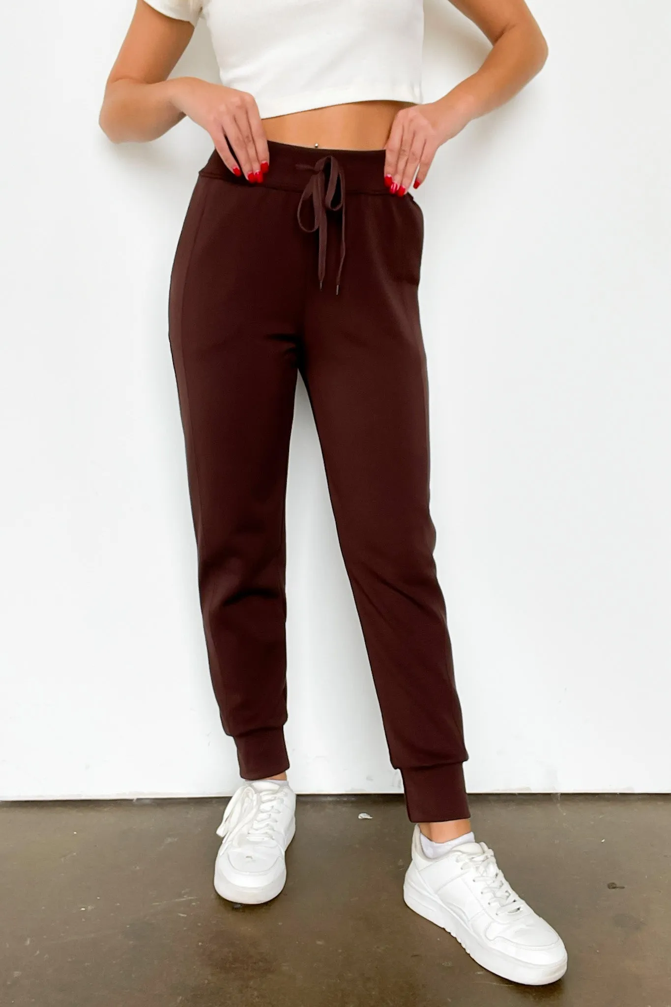Sporty Chic Scuba Knit Joggers - FINAL SALE sold by Madison + Mallory product image thumbnail 4