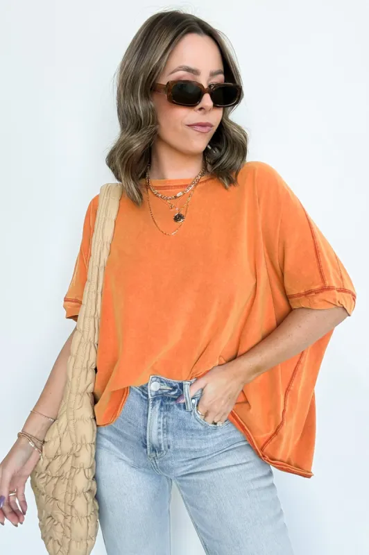 Rayven Mineral Wash Oversized Tee - FINAL SALE sold by Madison + Mallory