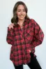 Walnut Cove Relaxed Vintage Plaid Flannel Top - FINAL SALE sold by Madison + Mallory