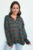 Walnut Cove Relaxed Vintage Plaid Flannel Top - FINAL SALE sold by Madison + Mallory