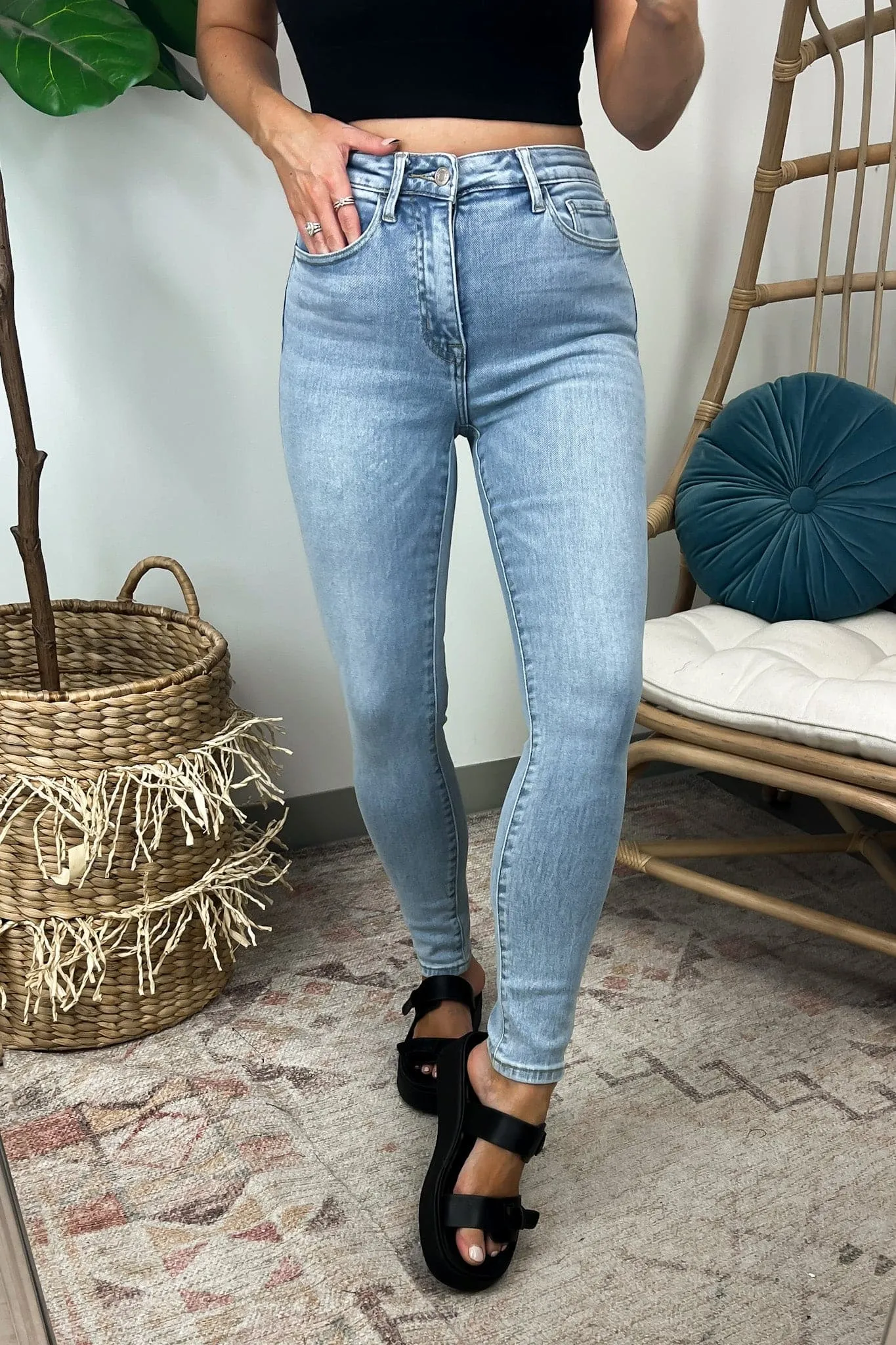 Sietti High Rise Crop Skinny - FINAL SALE sold by Madison + Mallory product image thumbnail 4