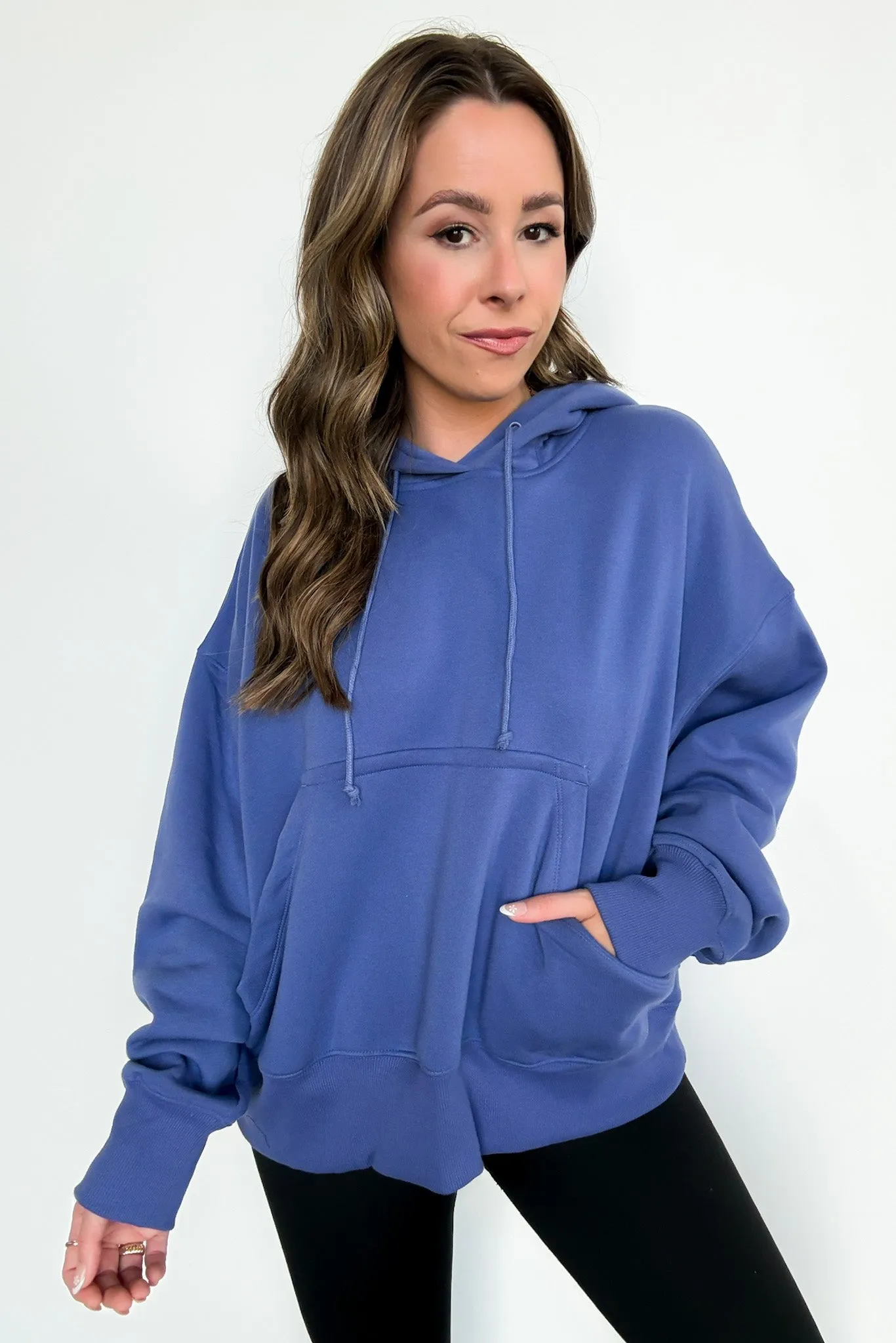 Addie Oversized Fleece Hoodie Pullover - FINAL SALE sold by Madison + Mallory