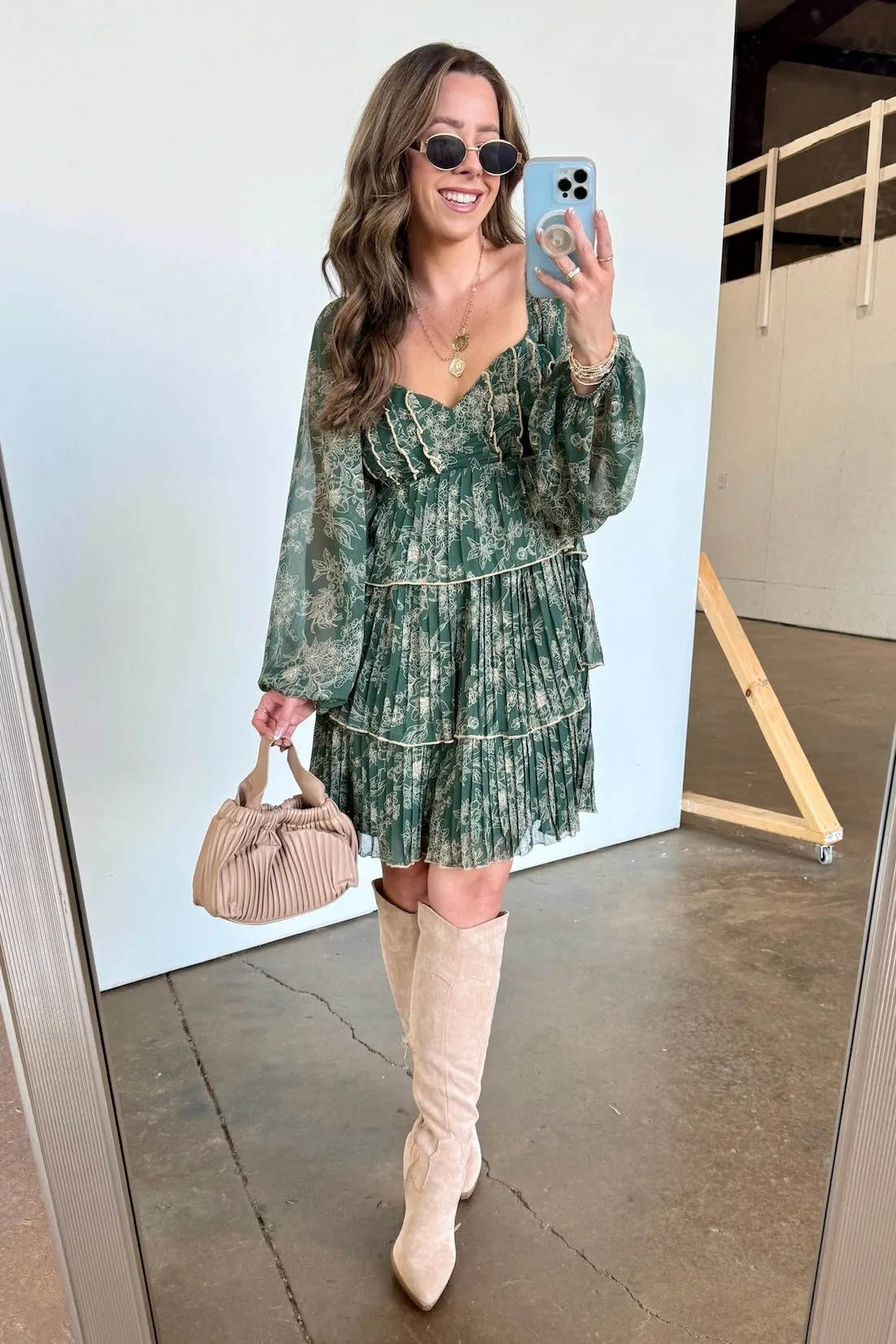 Sweet Beauty Floral Tiered Dress - FINAL SALE sold by Madison + Mallory