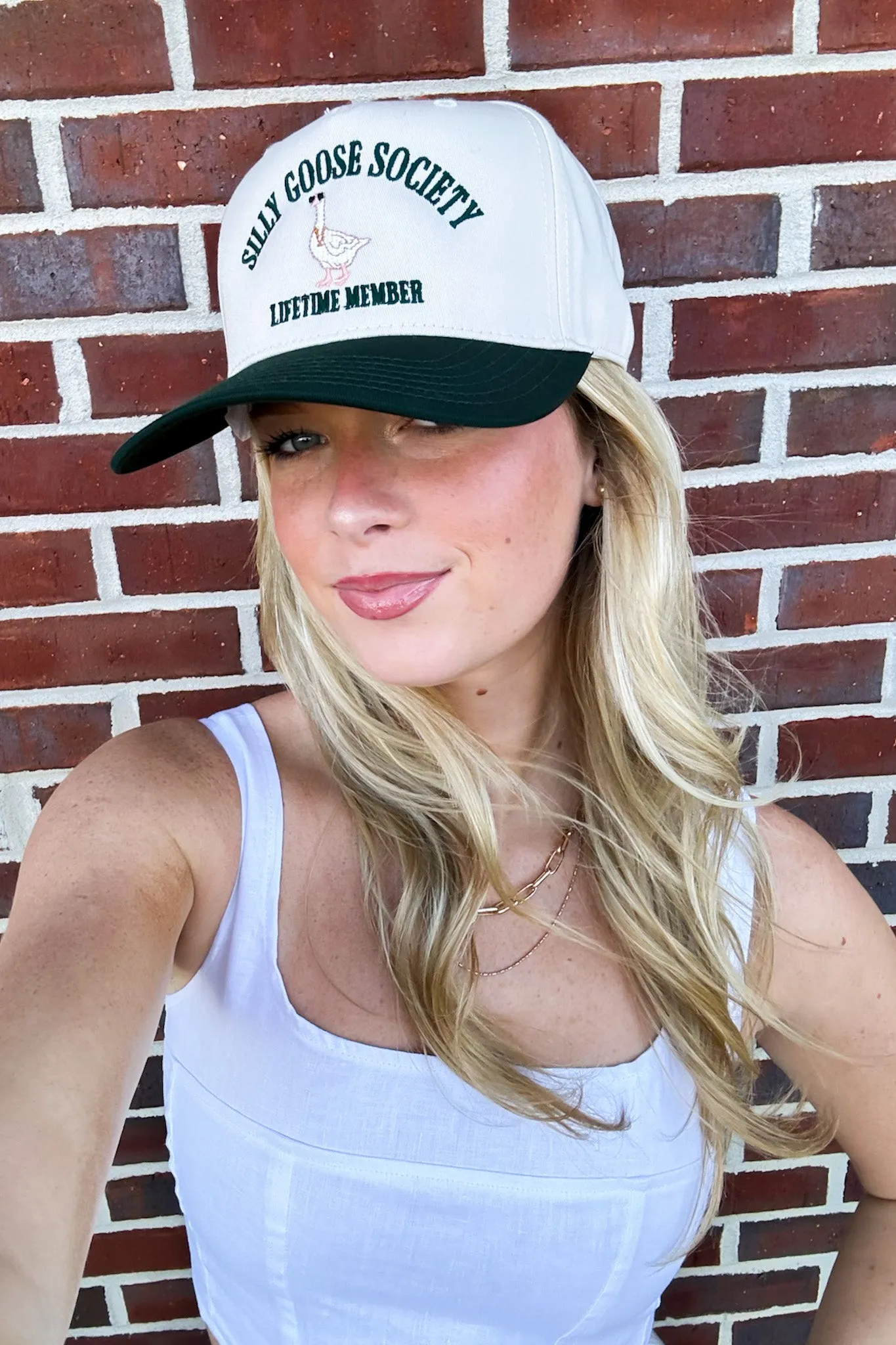 Silly Goose Society Graphic Snapback Hat sold by Madison + Mallory product image thumbnail 4