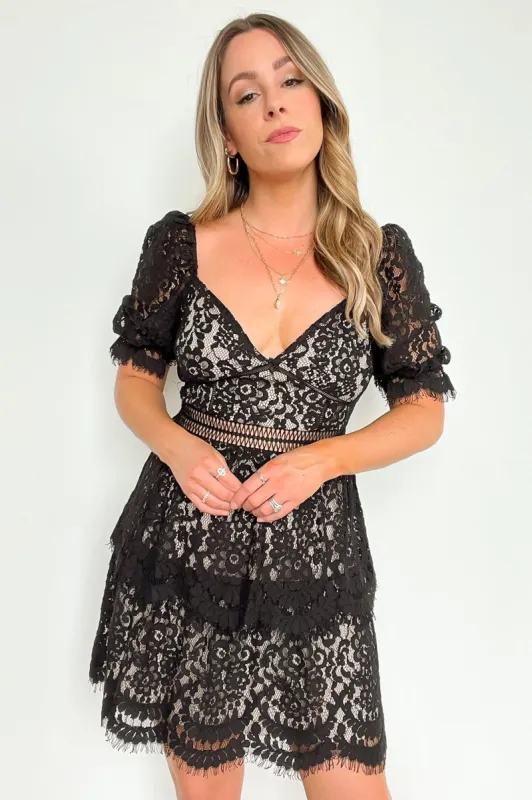 Effortless Essence Tiered Lace Dress - FINAL SALE sold by Madison + Mallory