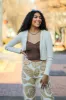 Henzley Crop Zip Hoodie - FINAL SALE sold by Madison + Mallory