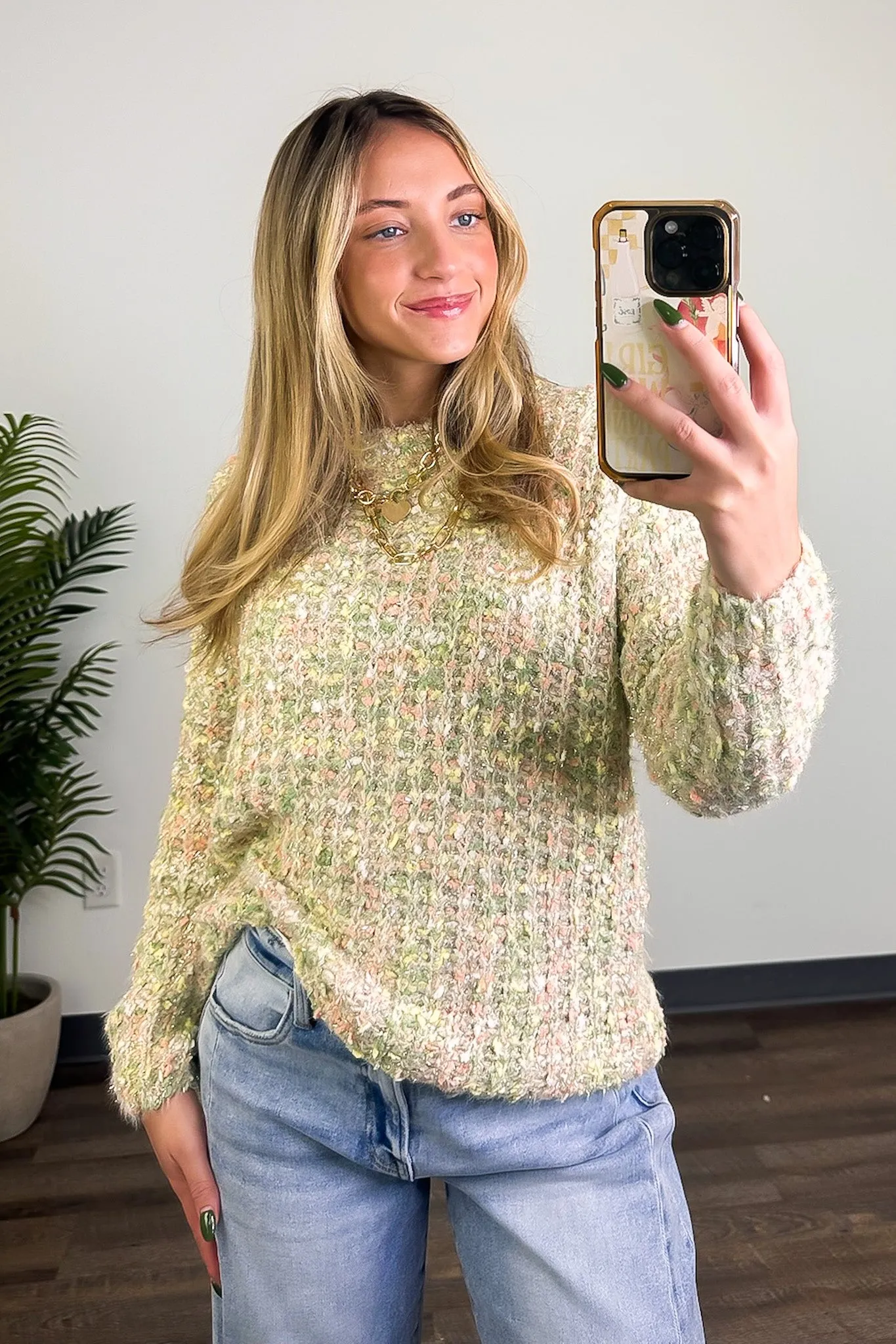 Winter Sherbet Pastel Knit Sweater - FINAL SALE sold by Madison + Mallory product image thumbnail 3