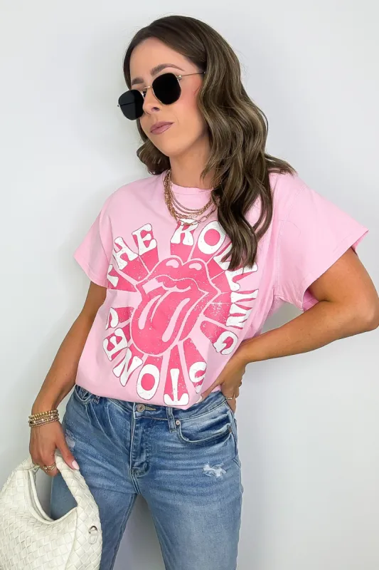 The Rolling Stones Distressed Graphic Tee - FINAL SALE sold by Madison + Mallory