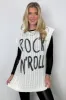 Rock and Roll Graphic Top - FINAL SALE sold by Madison + Mallory