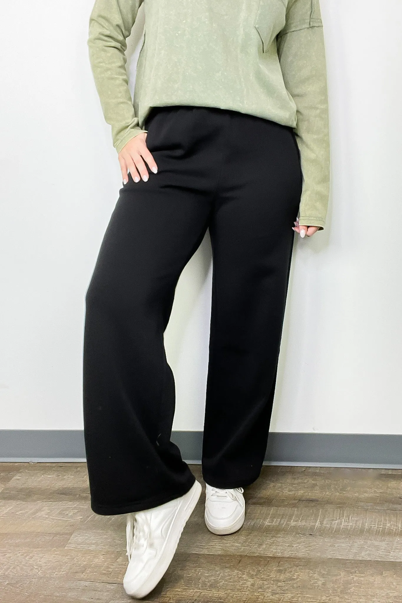 Easy Energy Fleece Drawstring Pants - FINAL SALE sold by Madison + Mallory product image thumbnail 3