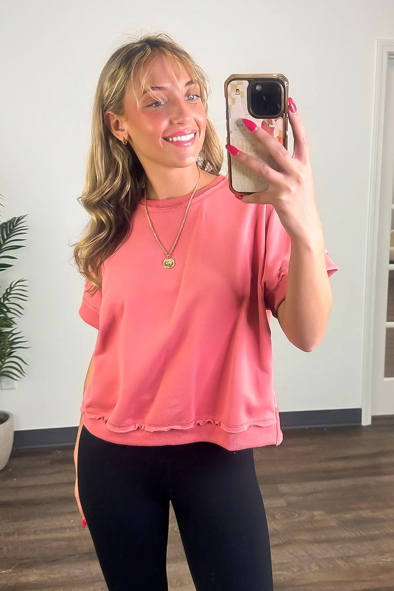 Corie Crewneck Short Sleeve Top - FINAL SALE sold by Madison + Mallory product image thumbnail 4