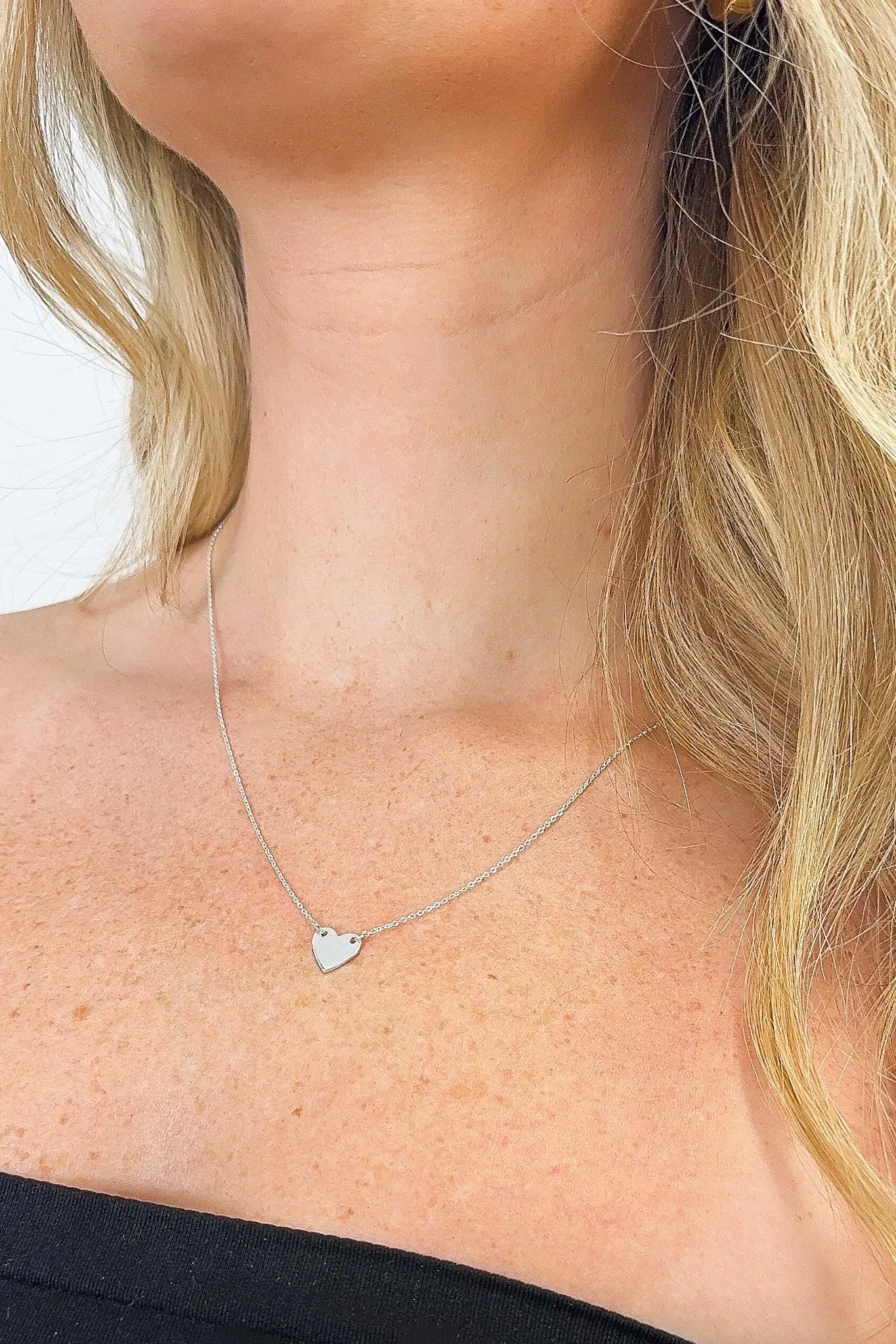 Lover Dainty Heart 14KT Necklace sold by Madison + Mallory product image thumbnail 4