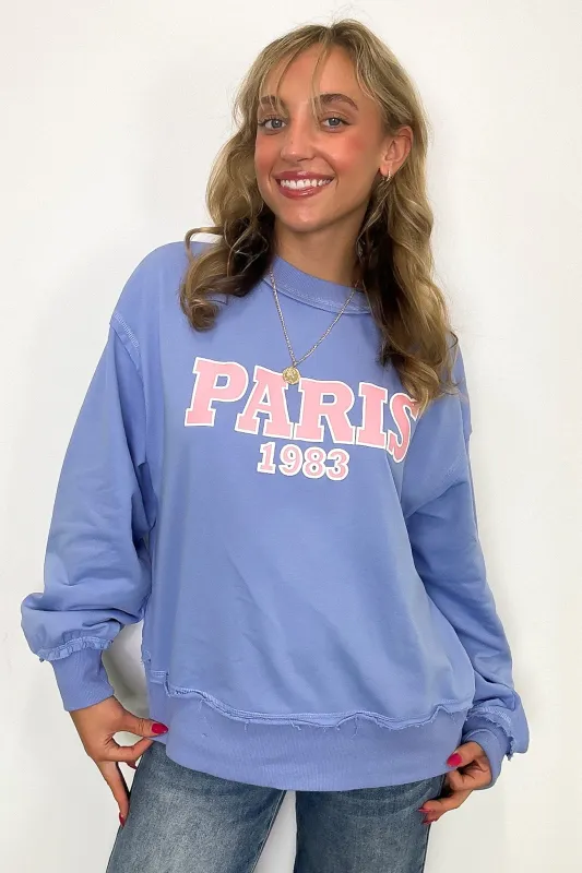 PARIS Graphic Sweatshirt - FINAL SALE sold by Madison + Mallory