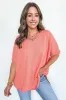 Lanai V-Neck Crochet Top - FINAL SALE sold by Madison + Mallory