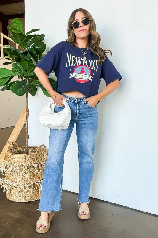 Newport Maine Graphic Tee - FINAL SALE made by Gilli