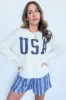 USA Graphic Knit Sweater - FINAL SALE sold by Madison + Mallory