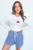 Picnic Date Gingham Elastic Waist Shorts - FINAL SALE sold by Madison + Mallory