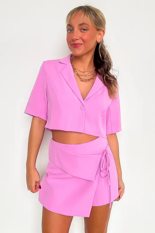 Miss Punctuality Wrap Skort - FINAL SALE sold by Madison + Mallory