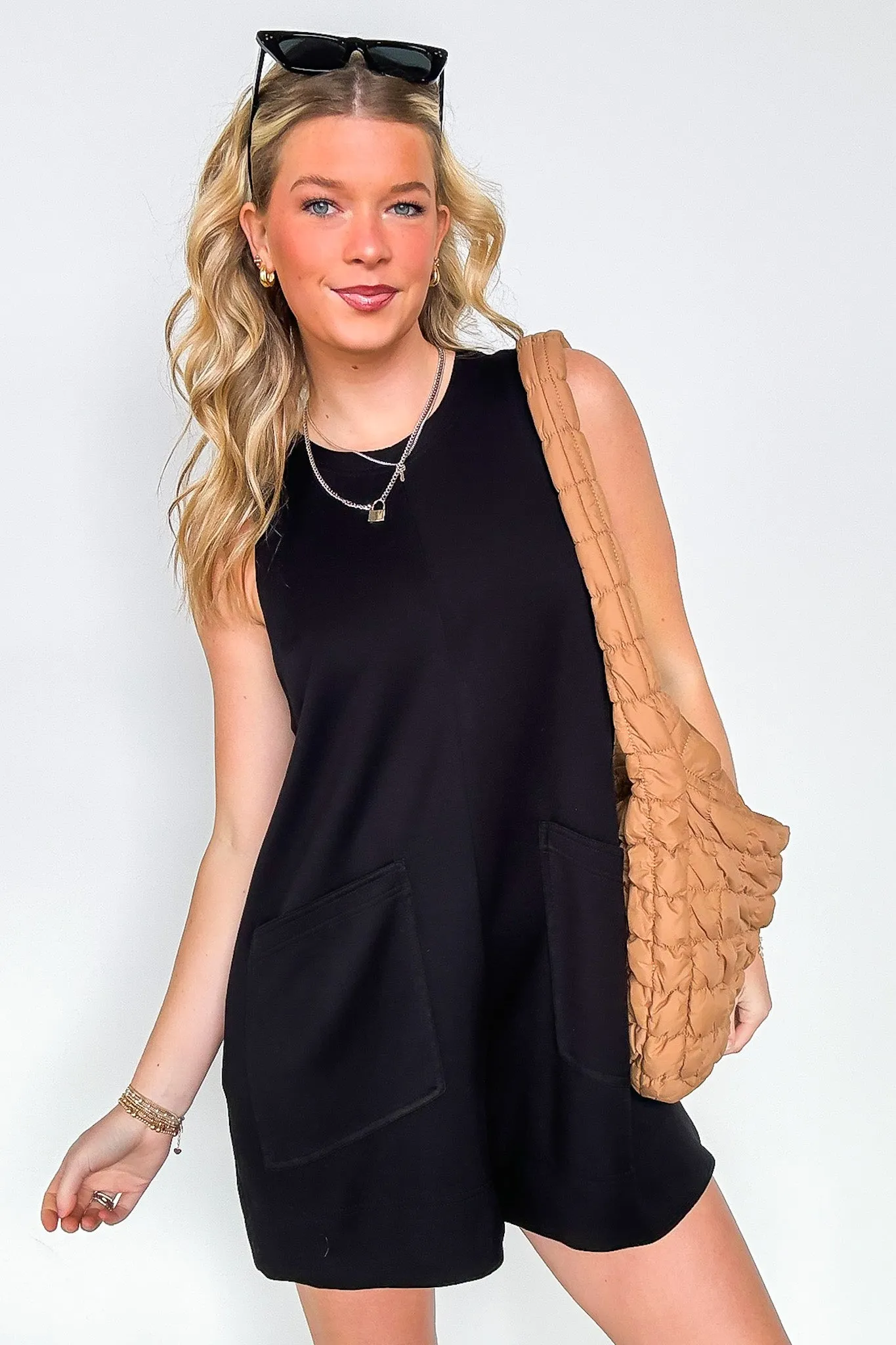 Taylor Soft Knit Pocket Romper - FINAL SALE sold by Madison + Mallory product image thumbnail 4