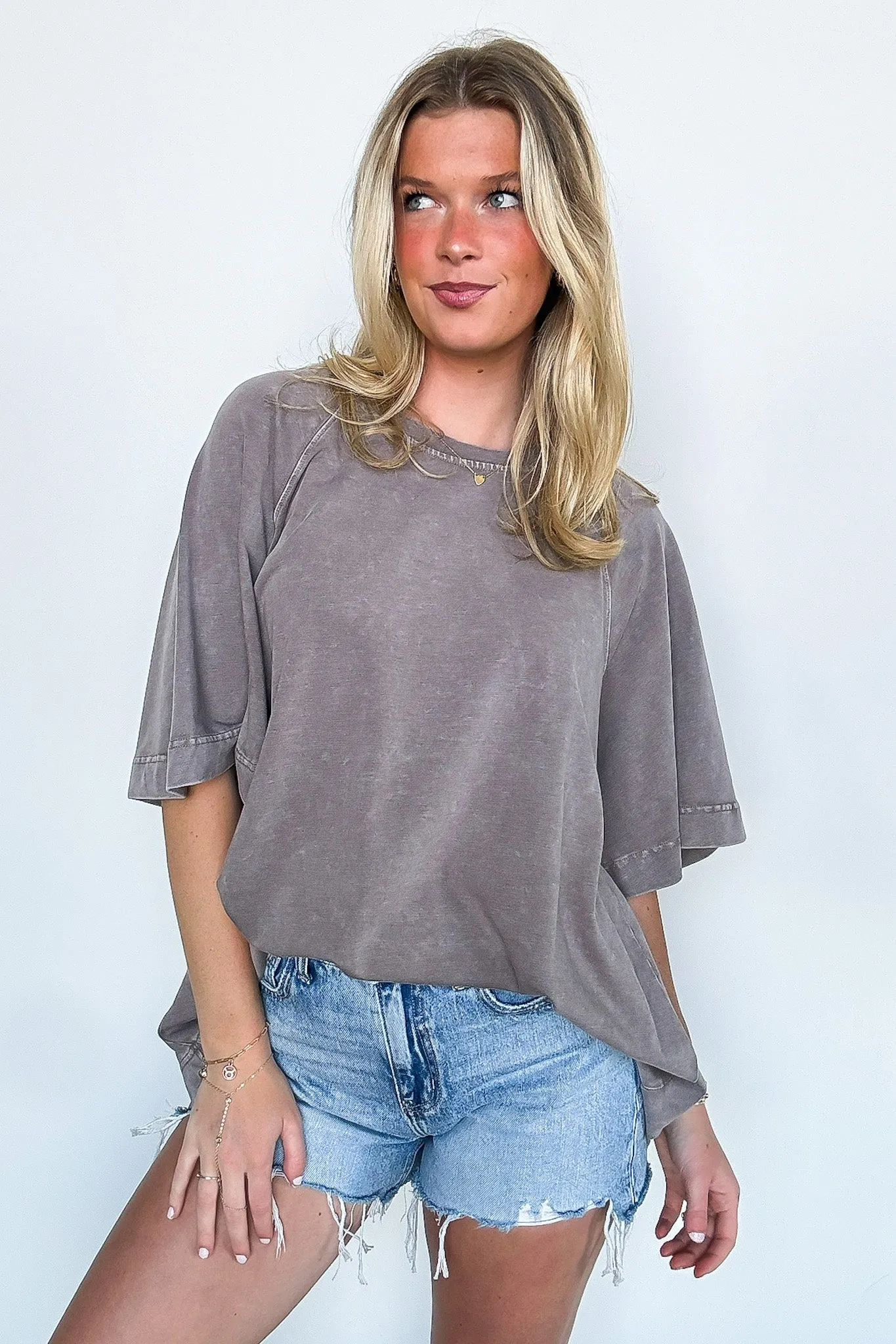 Collins Relaxed Fit Tunic Top sold by Madison + Mallory