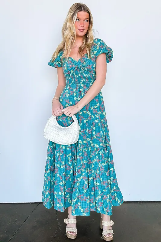 Sensationally Sweeter Floral Tiered Maxi Dress - FINAL SALE sold by Madison + Mallory