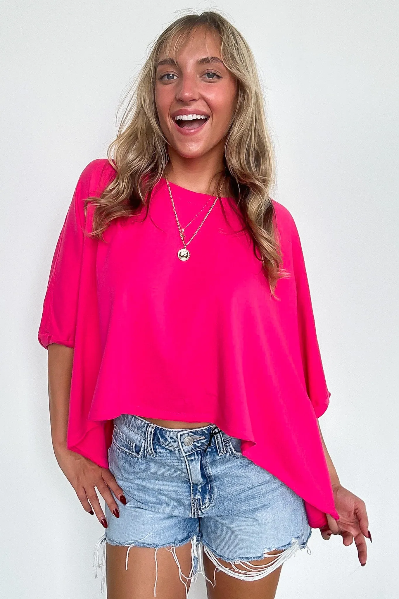 Almina Oversized Boxy Top - FINAL SALE sold by Madison + Mallory product image thumbnail 3