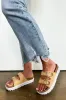 Meralda Raffia Double Strap Platform Sandal - FINAL SALE sold by Madison + Mallory