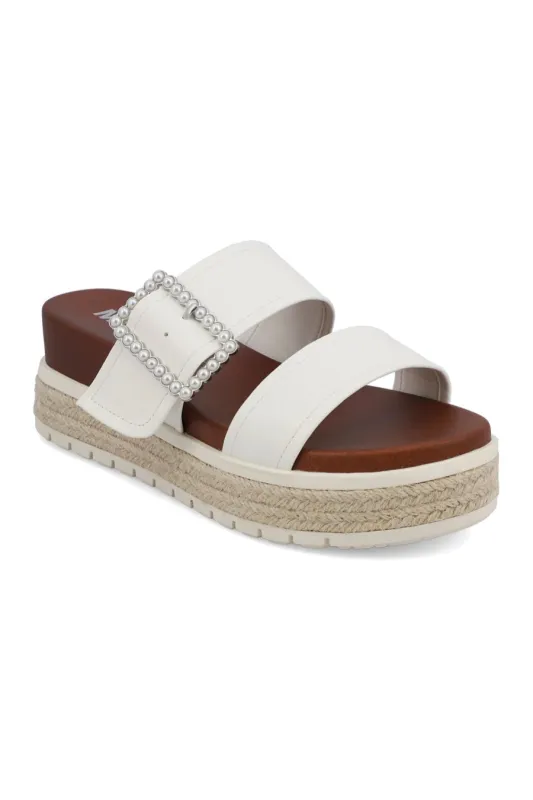 MIA Kika Platform Espadrille Slide Sandals - FINAL SALE sold by Madison + Mallory