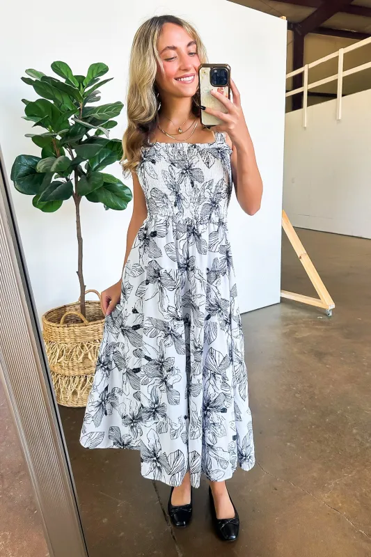 Cutely Defined Printed Dress - FINAL SALE sold by Madison + Mallory
