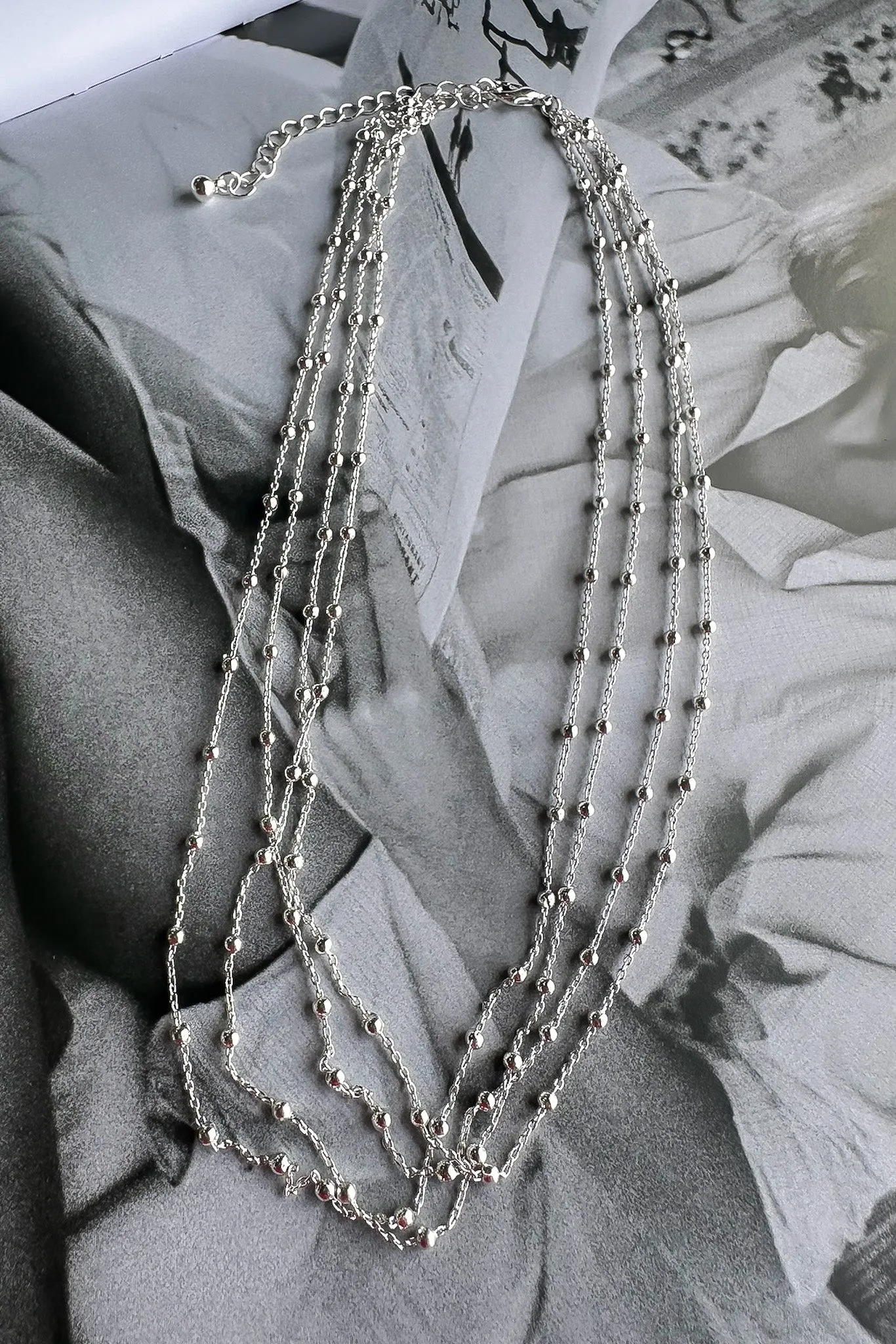 New Glam Layered Chain Necklace sold by Madison + Mallory product image thumbnail 2