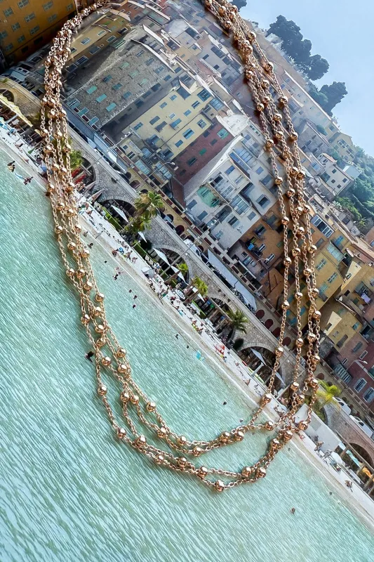 New Glam Layered Chain Necklace sold by Madison + Mallory