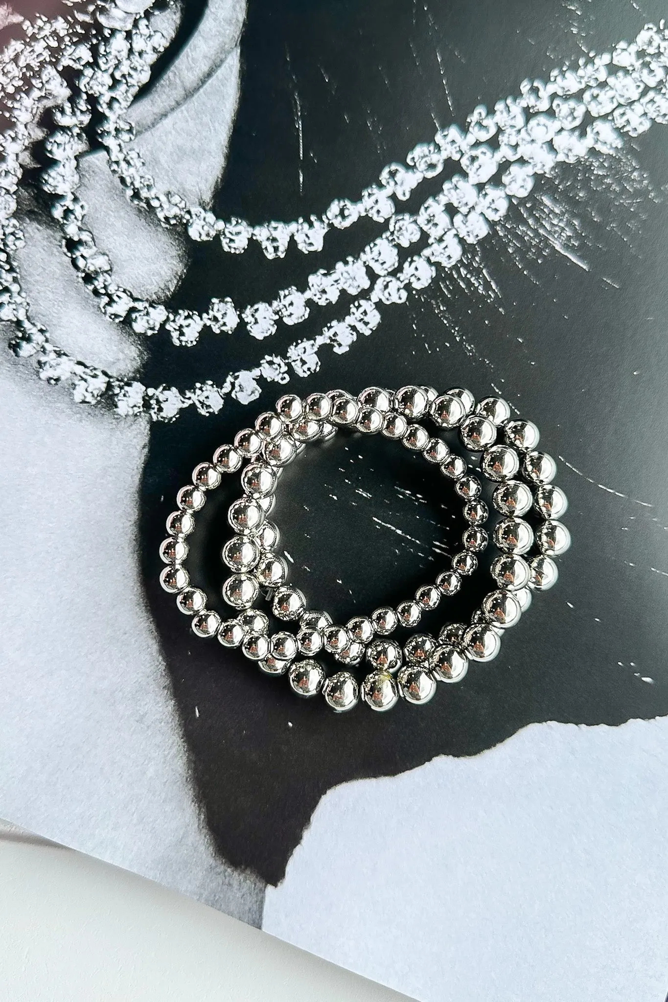 Kathani Beaded Bracelet Stack sold by Madison + Mallory