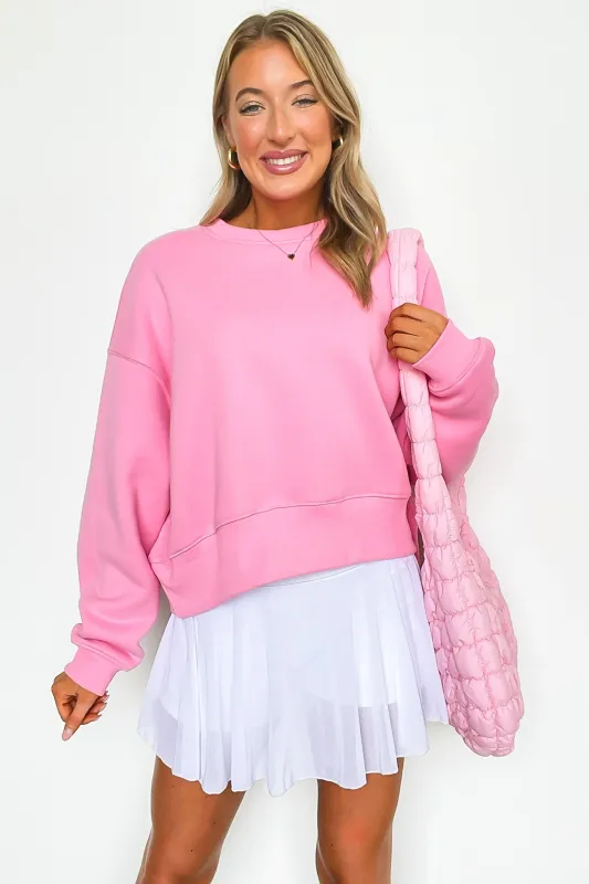 Gabbie Dropped Shoulder Sweatshirt - FINAL SALE sold by Madison + Mallory