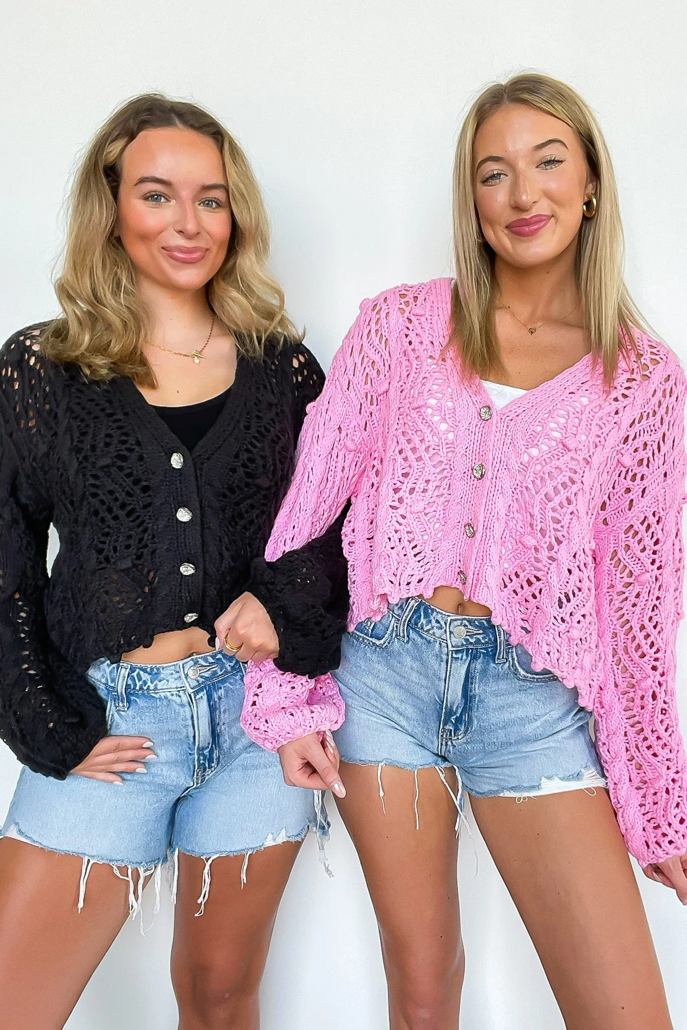 Sena Oversized Crochet Cardigan - FINAL SALE sold by Madison + Mallory