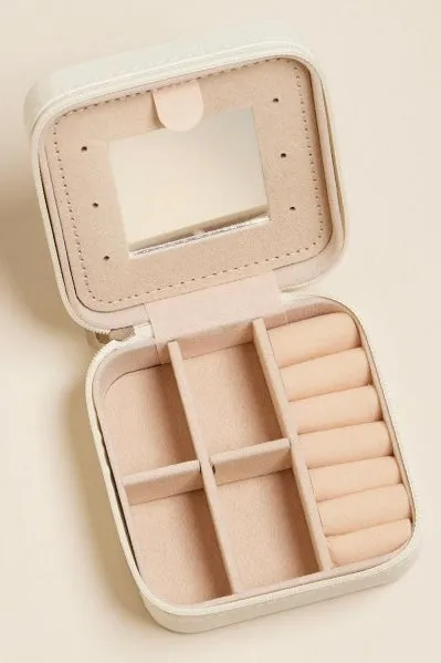 Vegan Leather Travel Jewelry Box sold by Madison + Mallory product image thumbnail 2