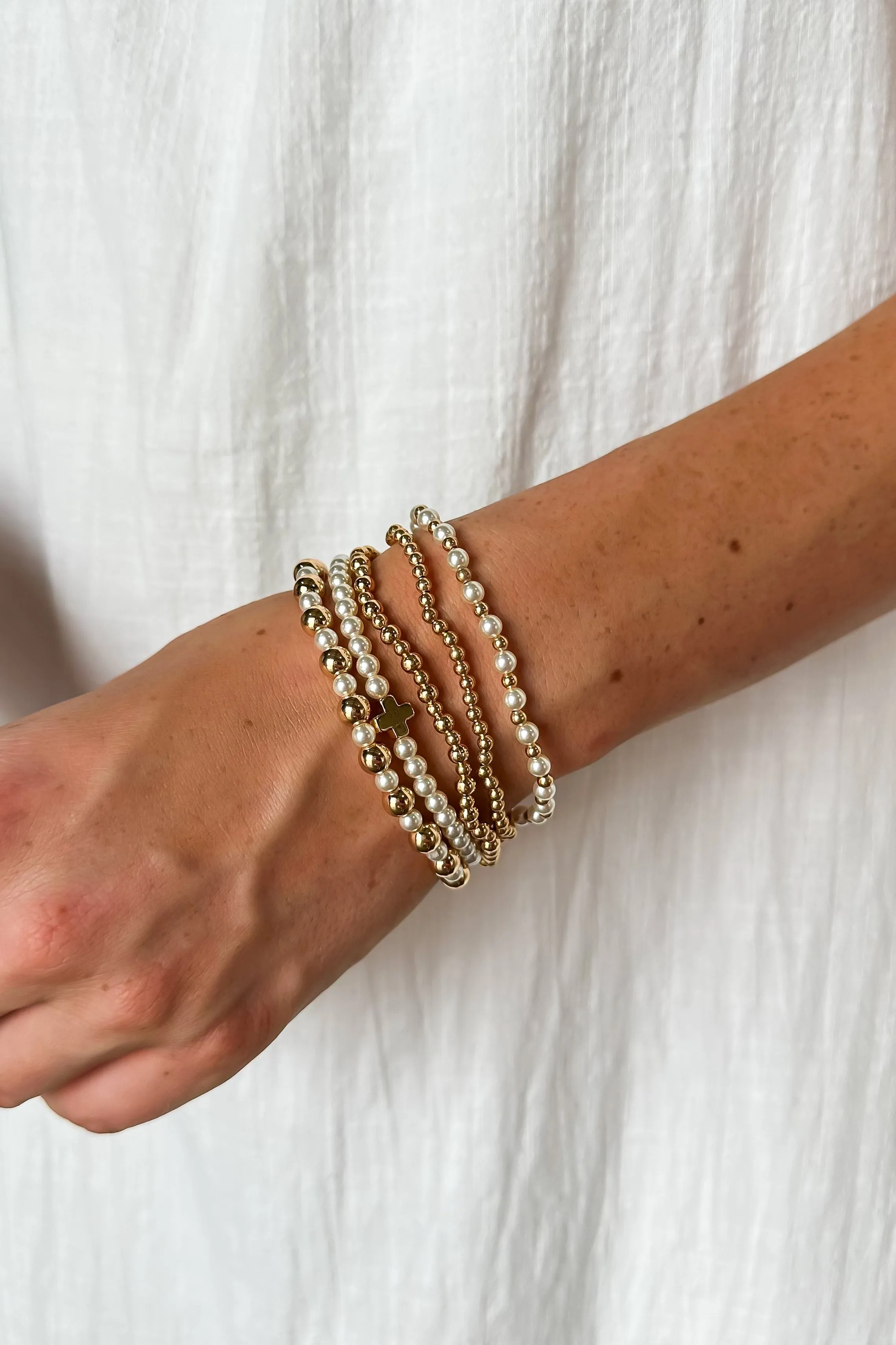 Classy Consideration Beaded Bracelet Set sold by Madison + Mallory product image thumbnail 2