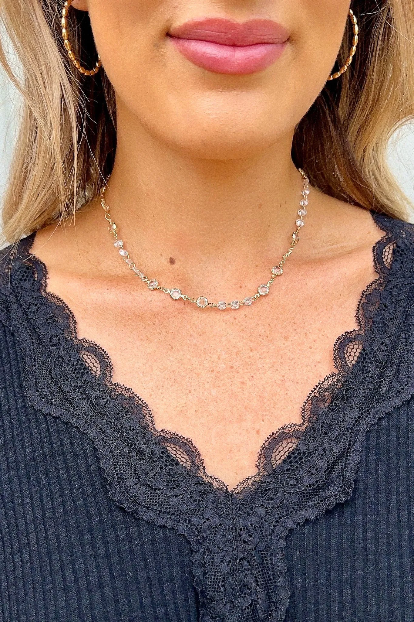 Belestina Chain Link Necklace sold by Madison + Mallory product image thumbnail 3