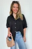Delaney Double Gauze Button Down Top sold by Madison + Mallory