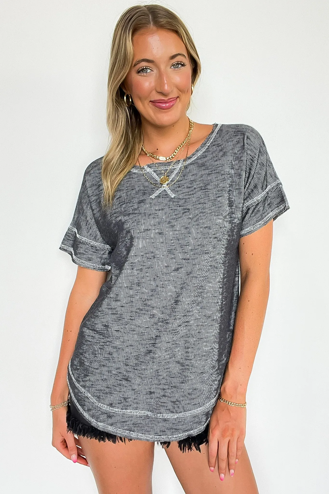 Maura Scoop Neck Top sold by Madison + Mallory product image thumbnail 3