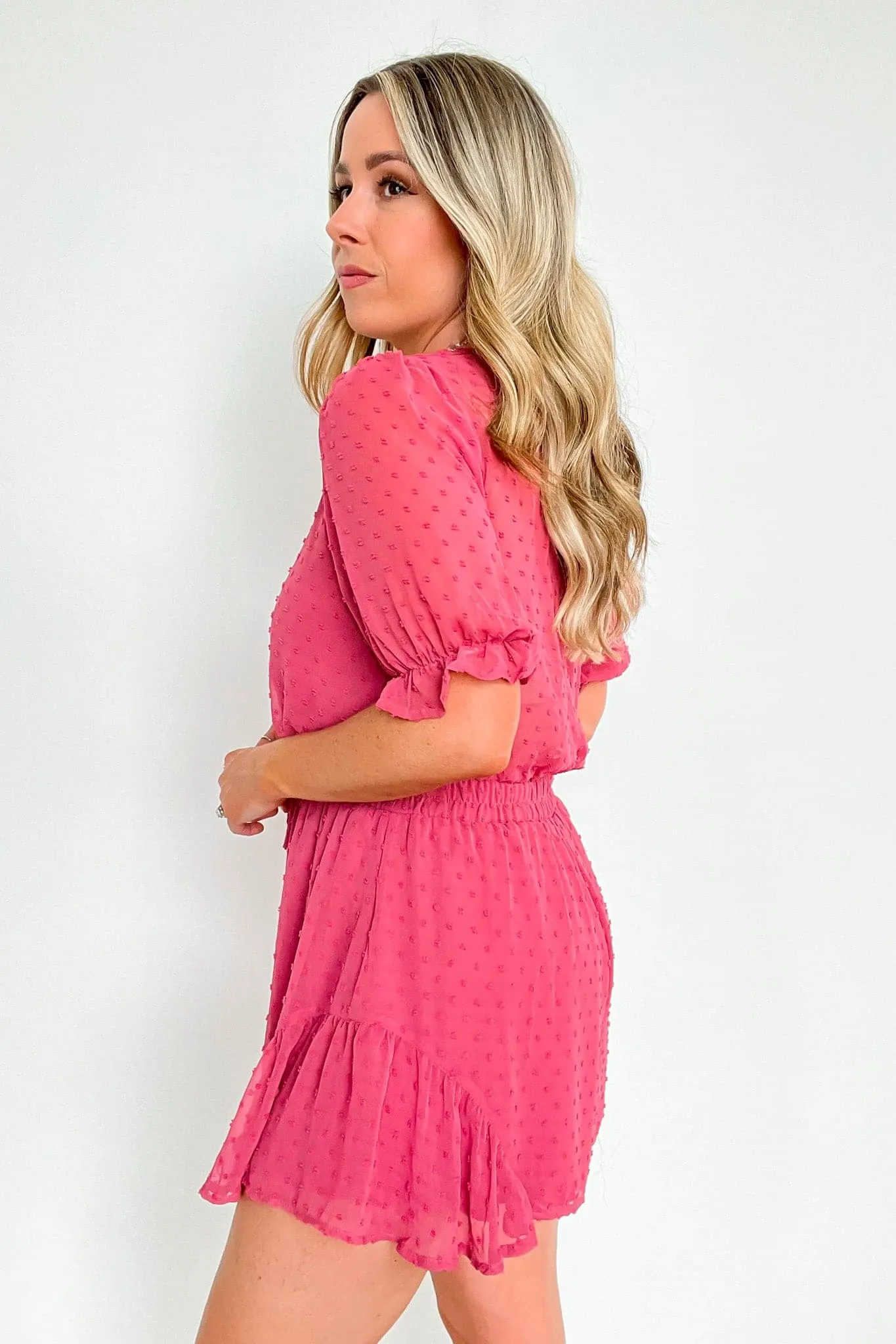 Dreamy Destiny Swiss Dot Romper - FINAL SALE sold by Madison + Mallory product image thumbnail 4