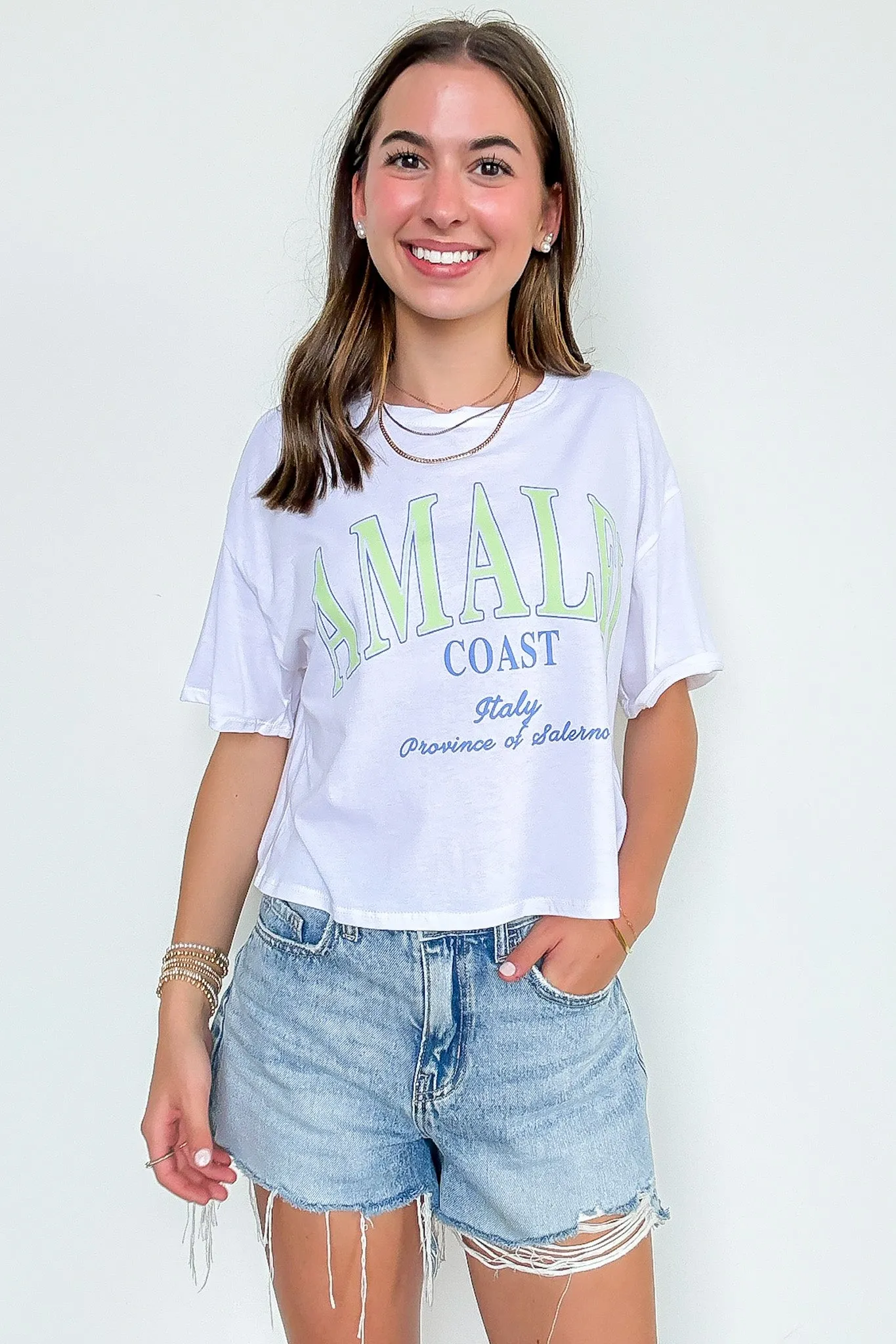 Amalfi Coast Graphic Top sold by Madison + Mallory product image thumbnail 5