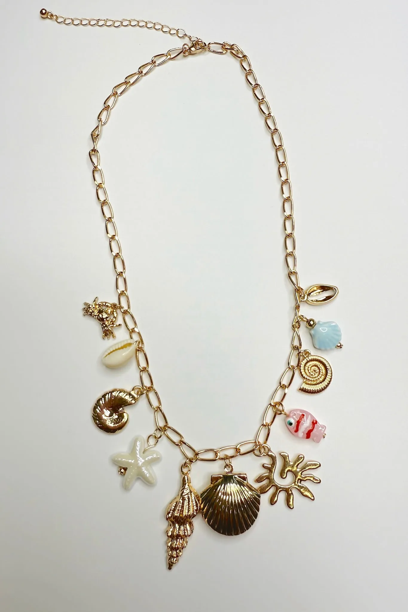 Coastal Charm Shell Necklace sold by Madison + Mallory product image thumbnail 3