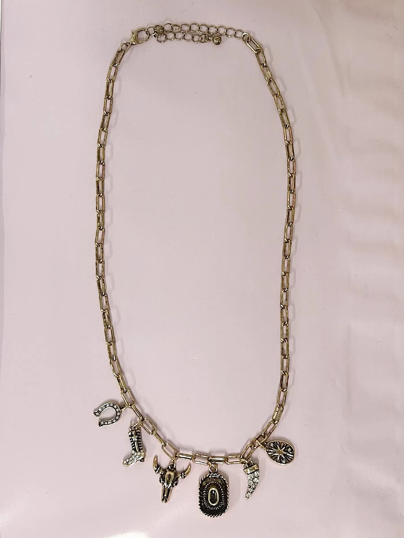 Rodeo Soul Western Charm Necklace sold by Madison + Mallory product image thumbnail 2