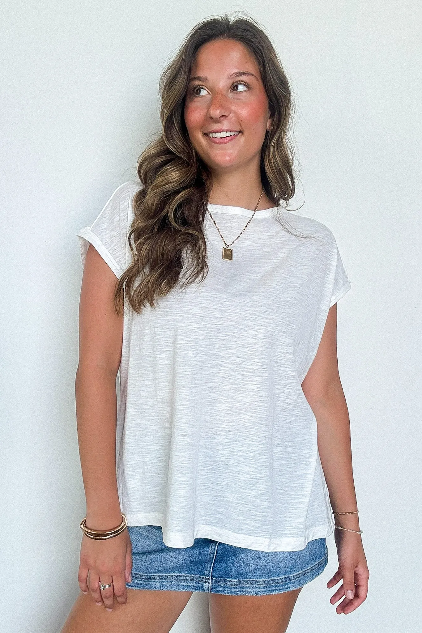 Mineral Mist Relaxed Tee sold by Madison + Mallory product image thumbnail 4