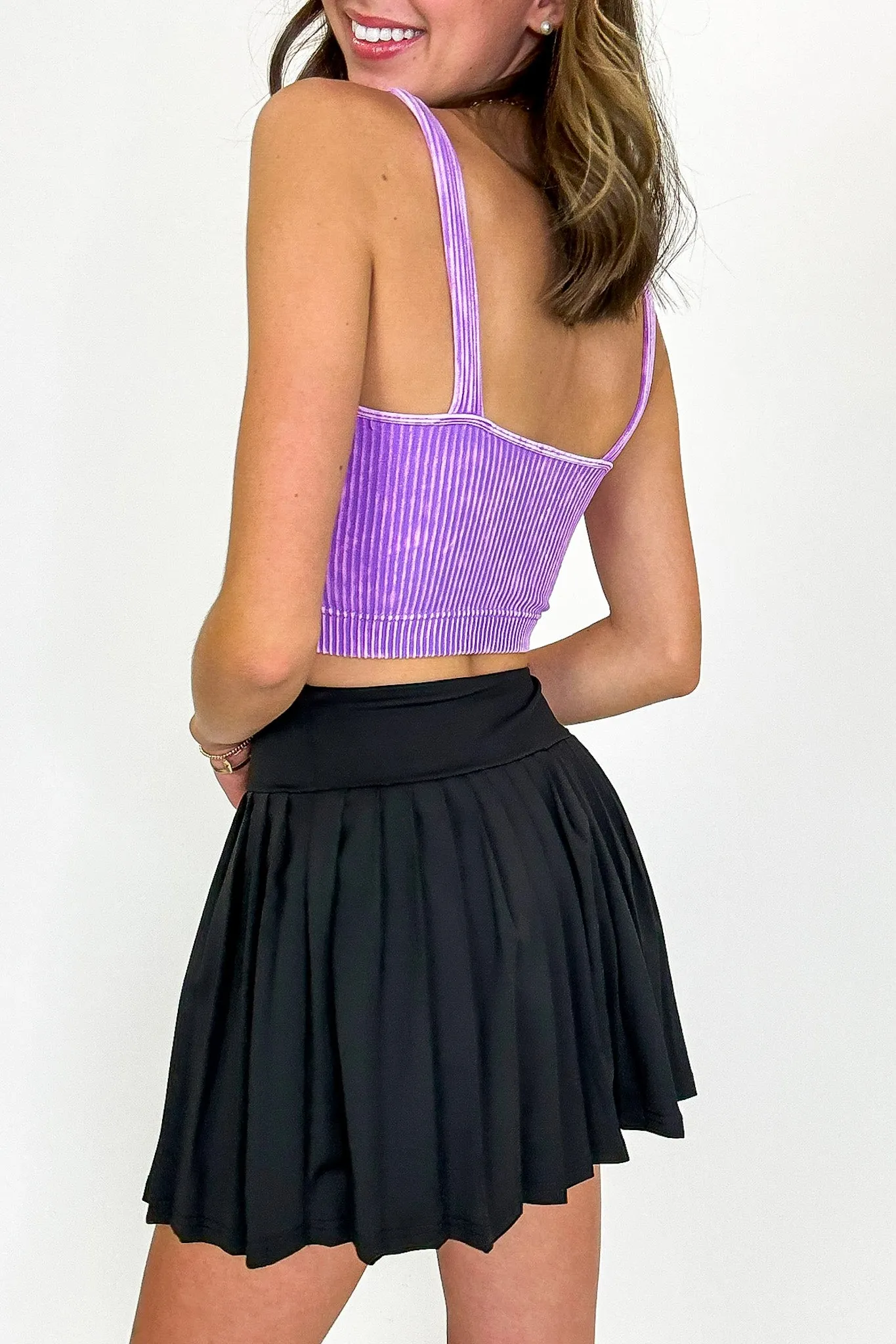 Power Serve Pleated Active Tennis Skort - FINAL SALE sold by Madison + Mallory product image thumbnail 4