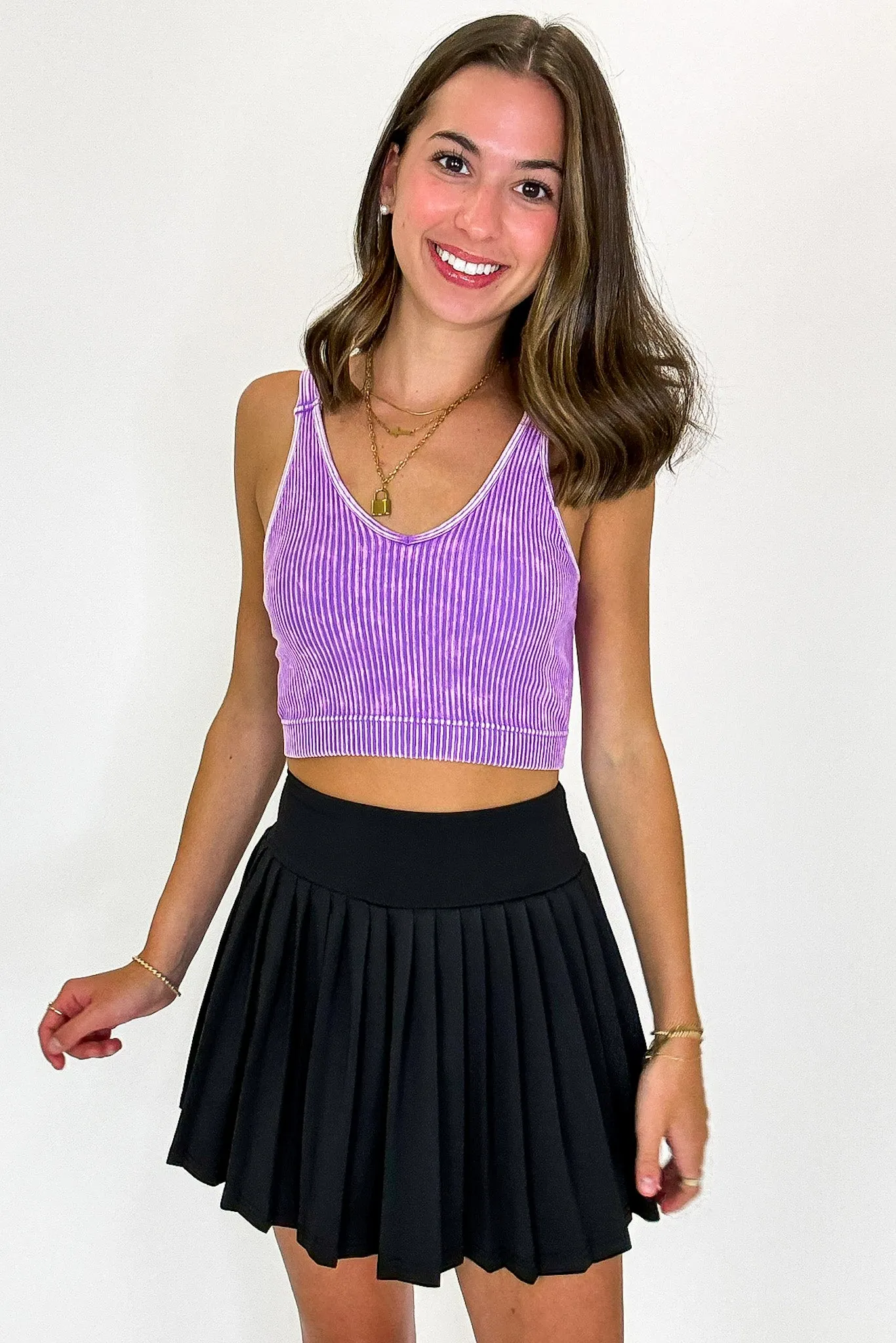 Power Serve Pleated Active Tennis Skort - FINAL SALE sold by Madison + Mallory product image thumbnail 5